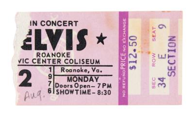 Lot #3148 Elvis Presley Collection of (40) Unpublished Candid Concert Photographs - Image 1