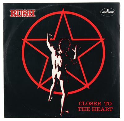 Lot #3311 Rush Signed Record Sleeve - Image 2