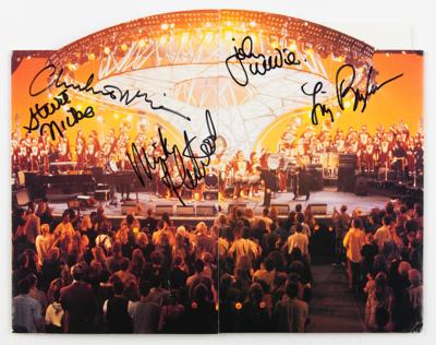 Lot #3244 Fleetwood Mac Signed Promo Foldout Card