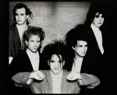 Lot #3469 The Cure Signed Tour Program
