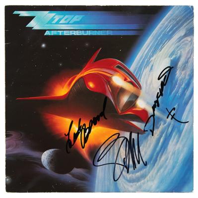 Lot #3332 ZZ Top Signed Album - Image 1