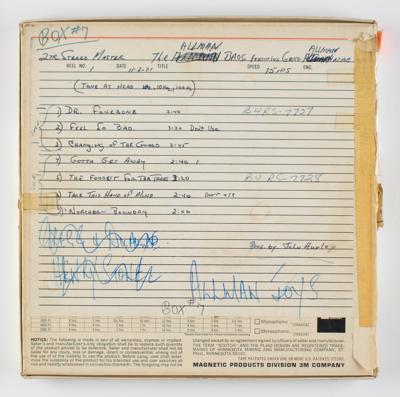 Lot #3259 Allman Brothers (9) Demo Tapes from Capricorn Records - Image 10