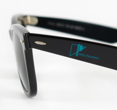 Lot #3650 Prince: Paisley Park Ray-Ban Sunglasses, Keychain, and Brochure - Image 5