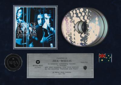 Lot #3570 Prince Multi-Platinum ARIA Award for 'Diamonds and Pearls' - Image 2