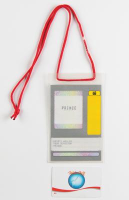 Lot #3627 Prince 1991 Rock in Rio II Passes - Image 1
