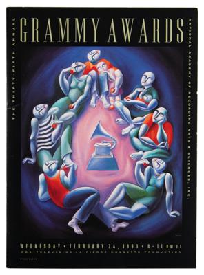 Lot #3578 Prince's Invitation to 35th Grammy Awards - Image 1