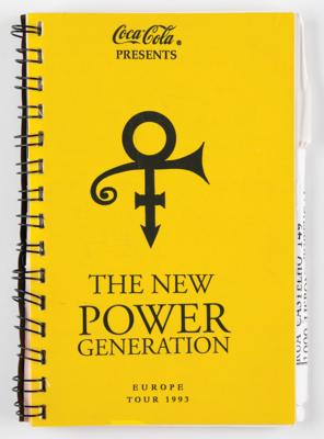 Lot #3635 Prince 1993 Act II Europe Tour Book - Image 1