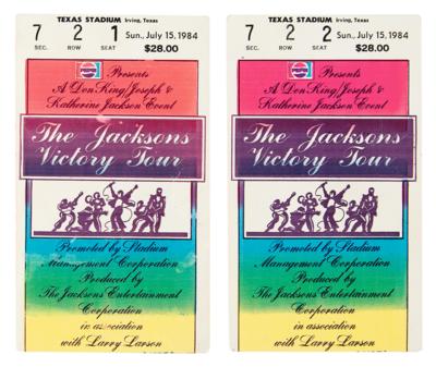 Lot #3529 Michael Jackson Typed Letter Signed and 'Thriller Party' Glove Invitation - Image 3