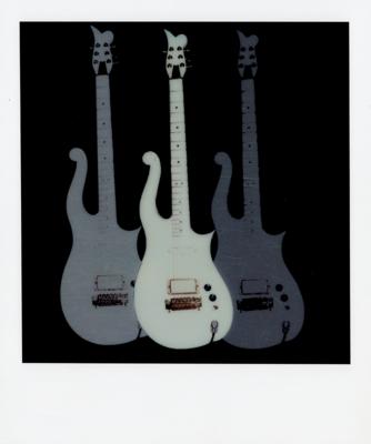 Lot #3614 Prince Cloud Guitar Photograph by Doug Henders - Image 1