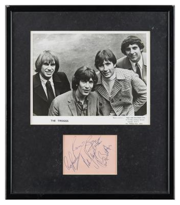 Lot #3225 The Troggs Signatures - Image 1