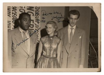 Lot #3122 Charlie Parker Signed Photograph - Image 1