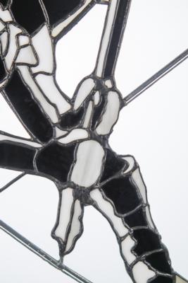 Lot #3430 The Clash Original 'London Calling' Stained Glass Hanging Artwork by Andrew D Gore - Image 4