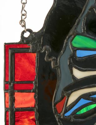 Lot #3432 Minor Threat Original Stained Glass Hanging Artwork by Andrew D Gore - Image 7