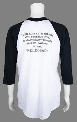 Lot #3412 CJ Ramone Autograph Letter Signed and Sample 'Los Gusanos' T-Shirt - Image 2