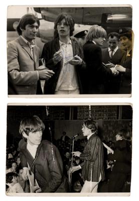 Lot #3072 Rolling Stones Signed Candid Photograph Archive of (48) with (40) Mick Jagger Autographs - Image 3