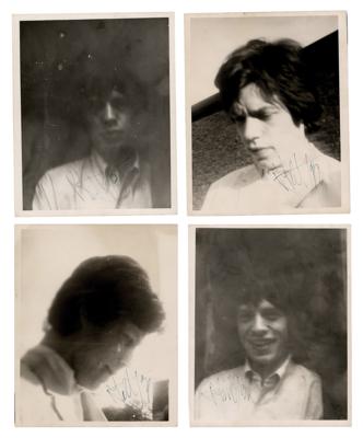 Lot #3072 Rolling Stones Signed Candid Photograph Archive of (48) with (40) Mick Jagger Autographs - Image 15