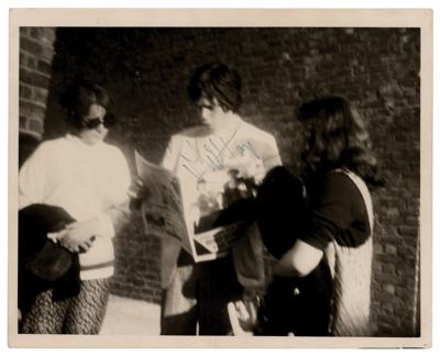 Lot #3072 Rolling Stones Signed Candid Photograph Archive of (48) with (40) Mick Jagger Autographs - Image 18