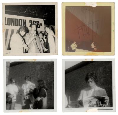 Lot #3072 Rolling Stones Signed Candid Photograph Archive of (48) with (40) Mick Jagger Autographs - Image 2