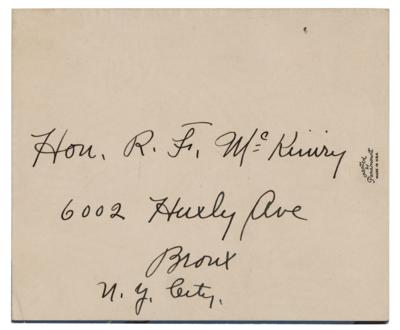 Lot #401 Harry Armstrong Autograph Musical Quotation Signed - Image 3