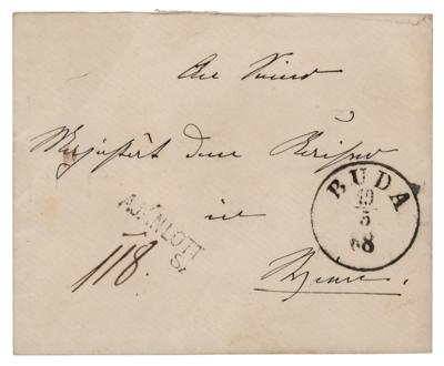 Lot #140 Elisabeth, Empress of Austria Hand-Addressed Envelope - Image 1