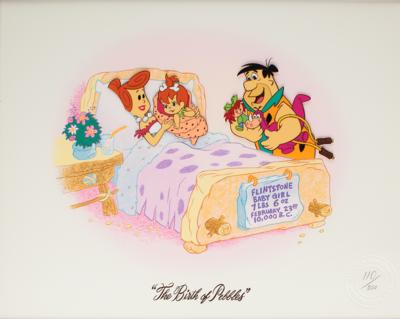 Lot #910 Bill Hanna and Joe Barbera Signed Serigraph Cel - Image 2