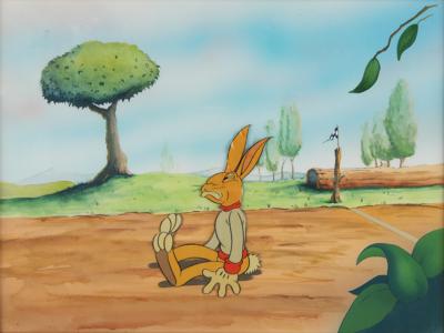 Lot #683 Max Hare production cel from The Tortoise and the Hare - Image 1