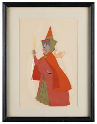Lot #857 Flora production cel from Sleeping Beauty Production Cel - Image 2