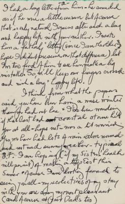 Lot #482 Edward Van Sloan Autograph Letter Signed - Image 2