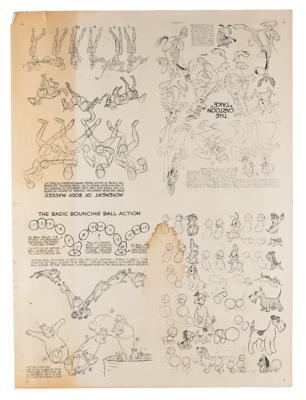 Lot #888 Preston Blair: Collection of (5) Animation Books with Printers Proofs - Image 5