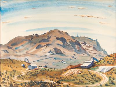 Lot #778 Lee Blair Original Watercolor Painting - Image 1