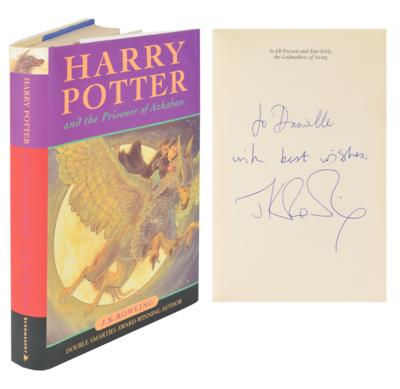 Lot #322 J. K. Rowling Signed Book: 'Prisoner of Azkaban' First Edition - Image 1