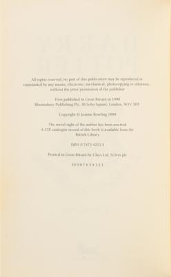 Lot #322 J. K. Rowling Signed Book: 'Prisoner of Azkaban' First Edition - Image 4