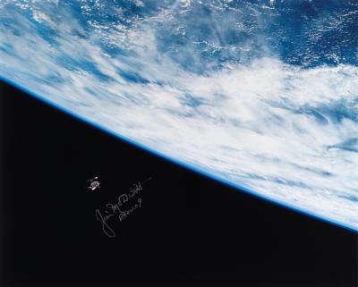 Lot #250 Jim McDivitt Oversized Signed Photograph - Image 1