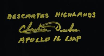 Lot #241 Charlie Duke Oversized Signed Photograph - Image 2