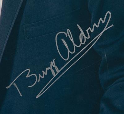 Lot #235 Buzz Aldrin Oversized Signed Photograph - Image 2