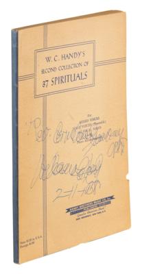 Lot #410 W. C. Handy Signed Book - Image 1