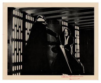 Lot #617 Star Wars: Alec Guinness Signed