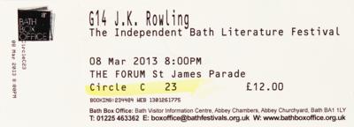Lot #323 J. K. Rowling Signed Book - Image 4