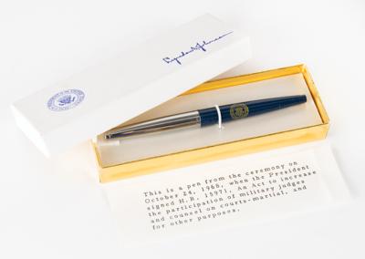 Lot #50 Lyndon B. Johnson Bill Signing Pen - Image 1