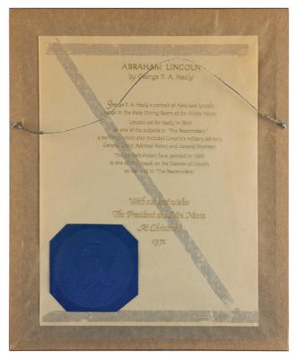 Lot #57 Richard Nixon (5) Christmas Gift Presidential Prints - Image 9