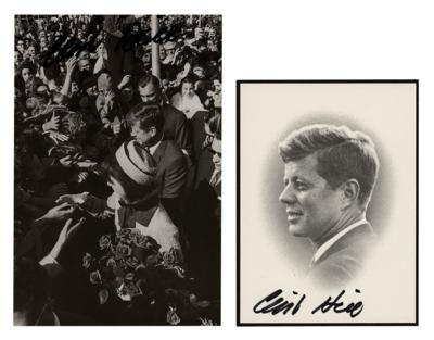 Lot #152 Kennedy Assassination: Clint Hill (4) Signed - Image 1