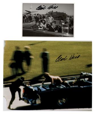 Lot #152 Kennedy Assassination: Clint Hill (4) Signed - Image 2