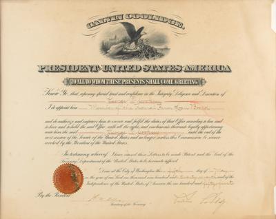 Lot #40 Calvin Coolidge Document Signed as President - Image 1