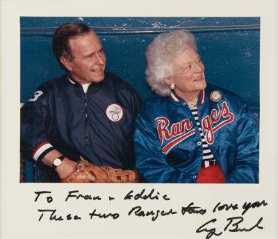 Lot #29 George Bush Signed Photograph and Typed Letter Signed - Image 3