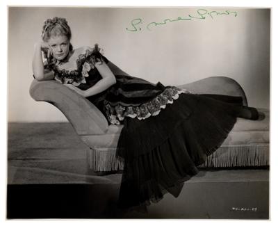 Lot #608 Simone Simon Signed Photograph - Image 1