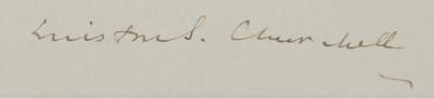Lot #76 Winston Churchill Signed Photograph by Walter Stoneman - Image 2