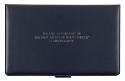 Lot #145 Edmund Hillary and Tenzing Norgay Signed Commemorative Cover - Image 3