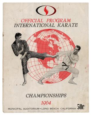Lot #468 Bruce Lee: Karate Championships 1964 Program - Image 1