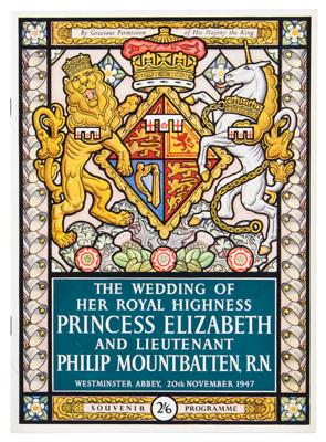 Lot #176 Queen Elizabeth II (4) Original Programs - Image 1