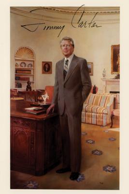 Lot #38 Jimmy and Rosalynn Carter Signed Presidential Inauguration Invitation - Image 2